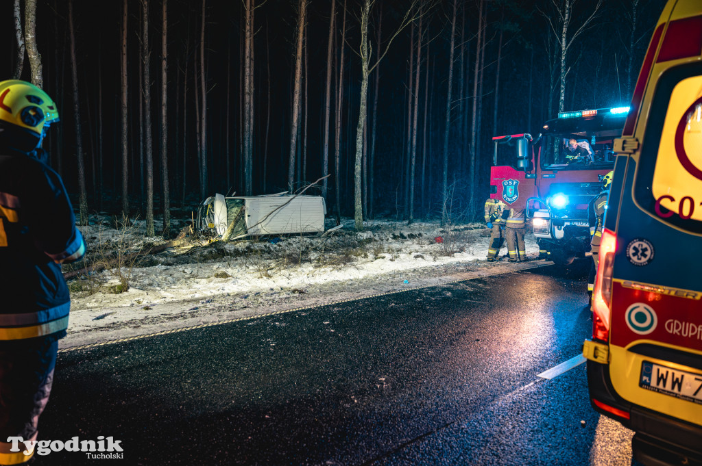 Piątek trzynastego. Wypadek na DW240