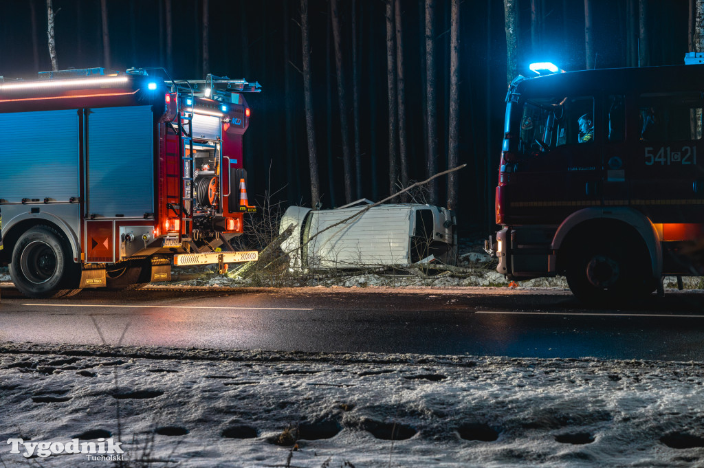 Piątek trzynastego. Wypadek na DW240
