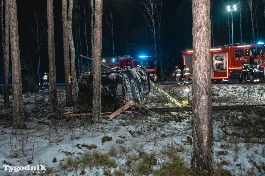 Piątek trzynastego. Wypadek na DW240