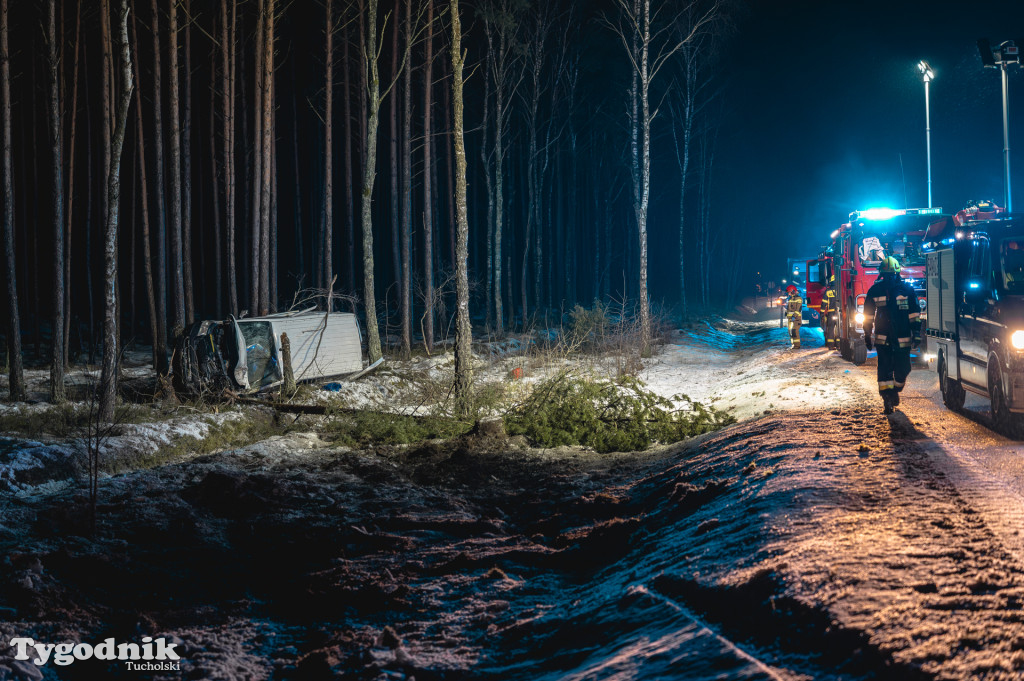 Piątek trzynastego. Wypadek na DW240
