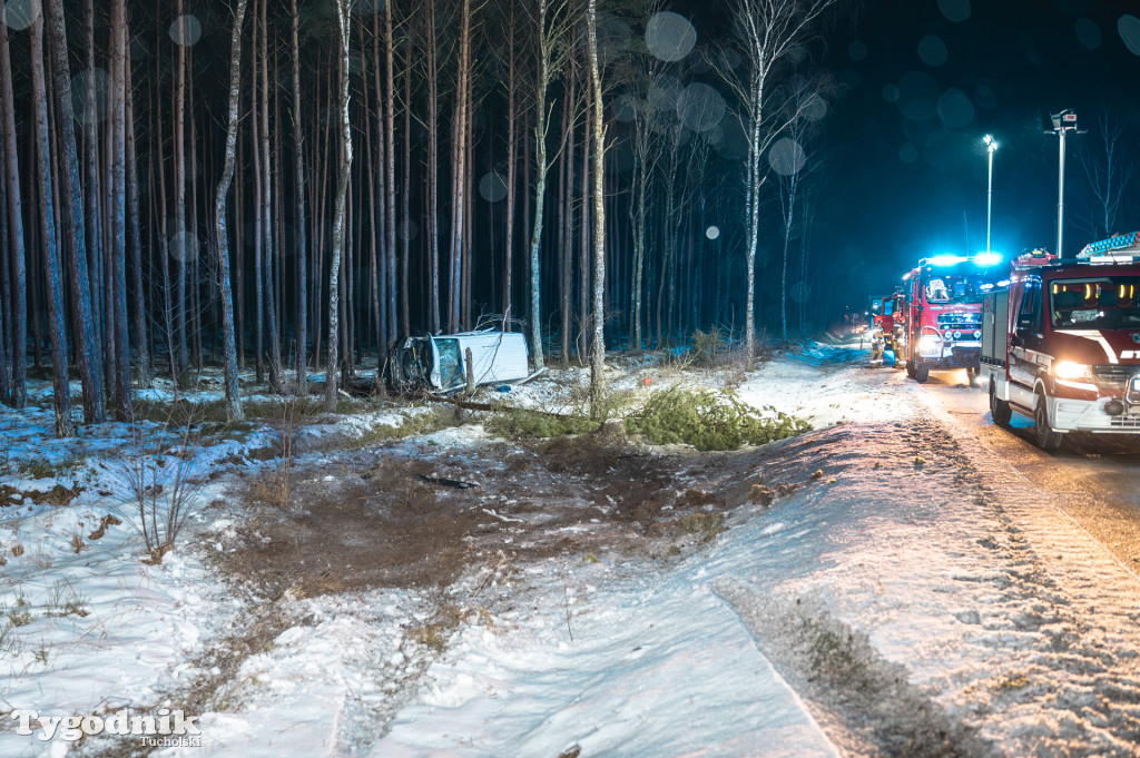 Piątek trzynastego. Wypadek na DW240