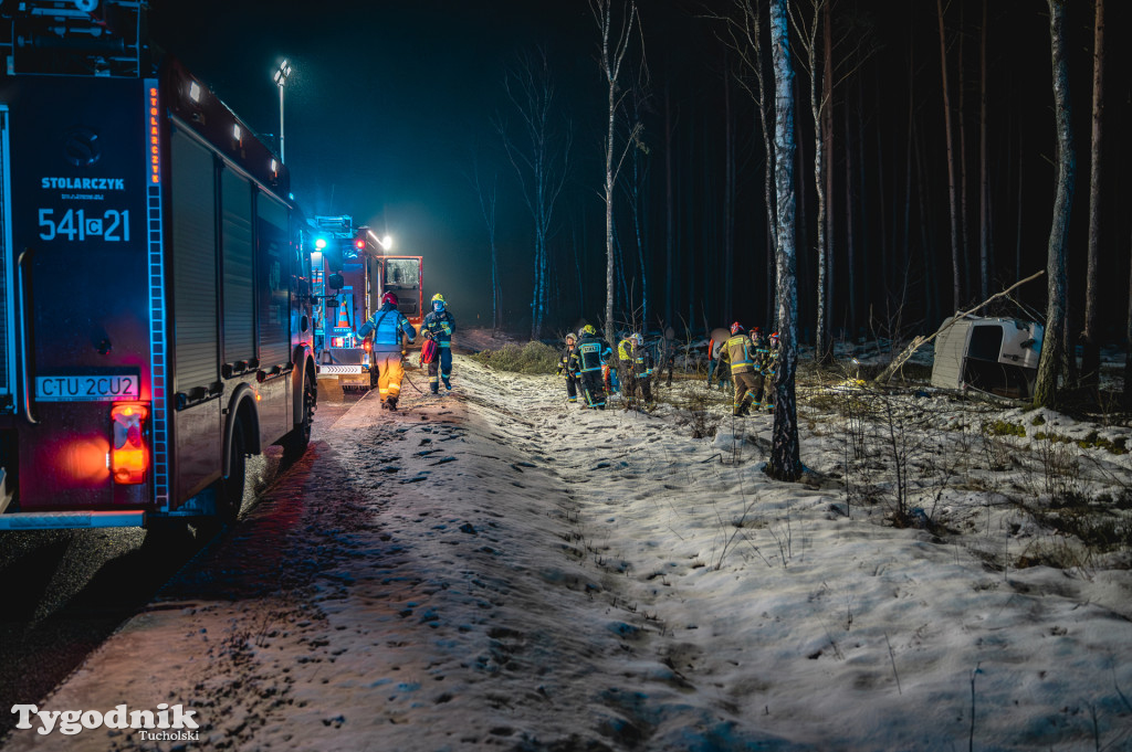 Piątek trzynastego. Wypadek na DW240