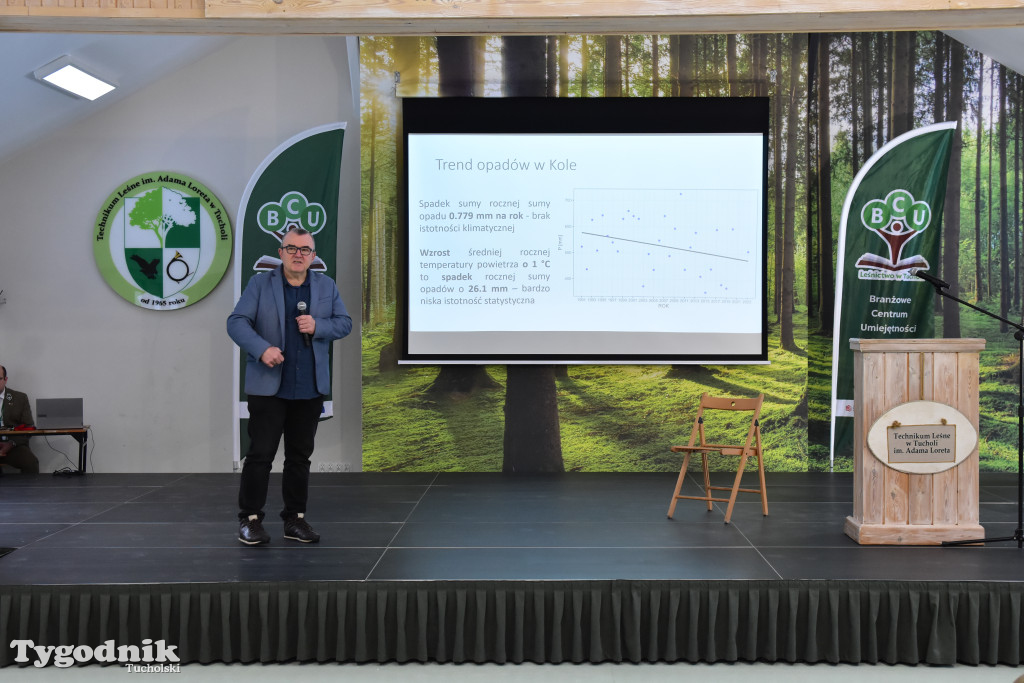 BCU w Tucholi: Rozmawiali o zmieniającym się klimacie jako fundamencie trwale zrównoważonej gospodarki leśnej