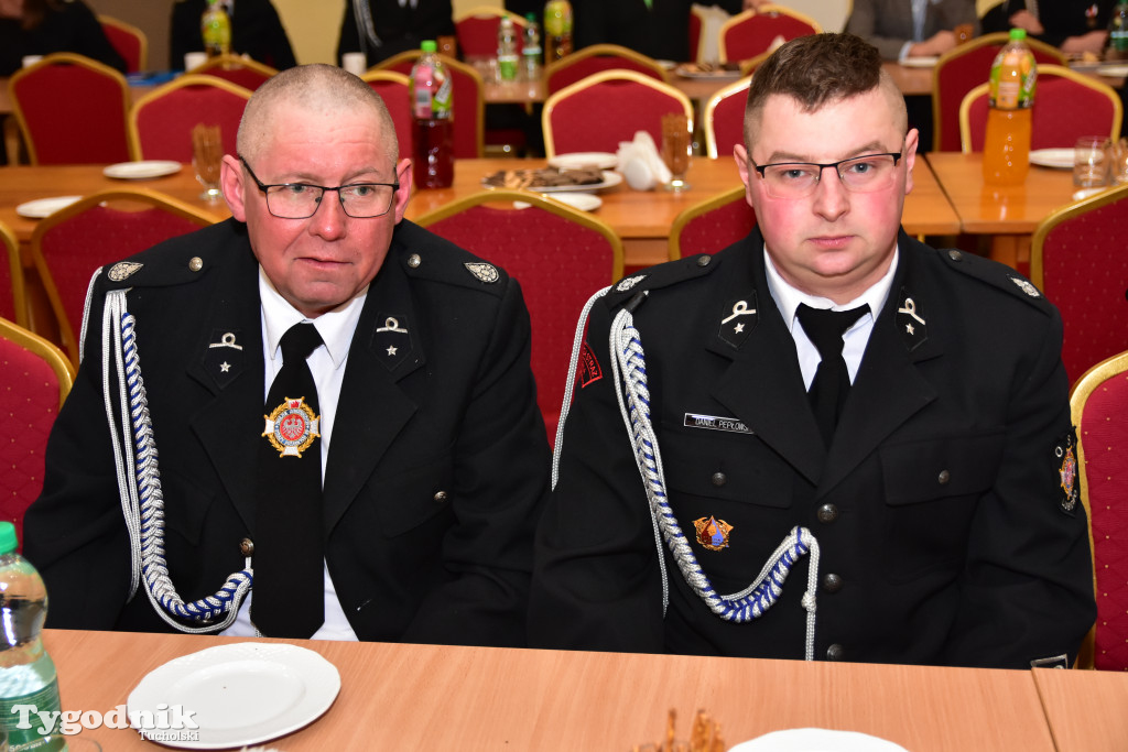 Druhny i druhowie z Lubiewa po zebraniu sprawozdawczo-wyborczym