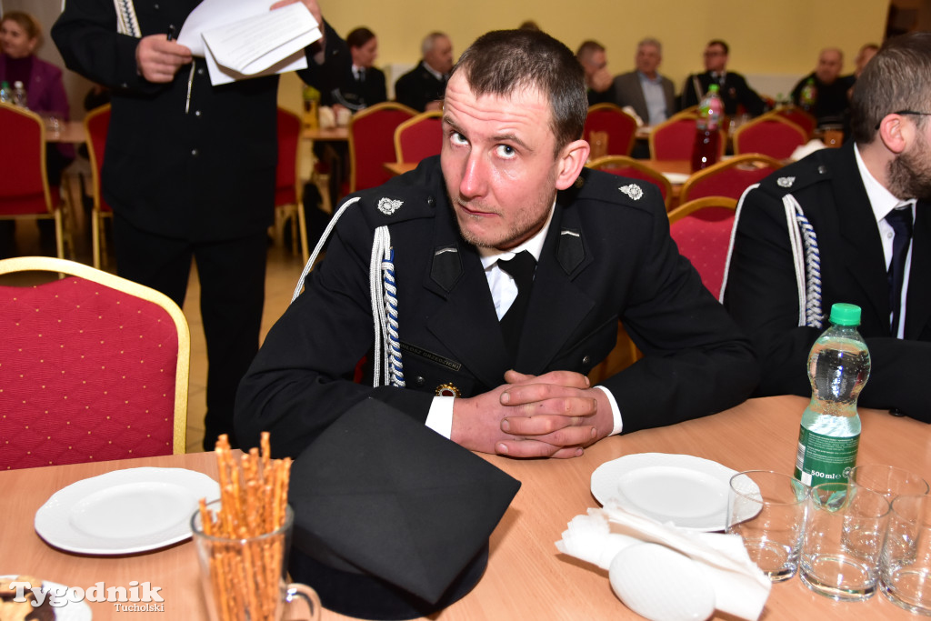 Druhny i druhowie z Lubiewa po zebraniu sprawozdawczo-wyborczym