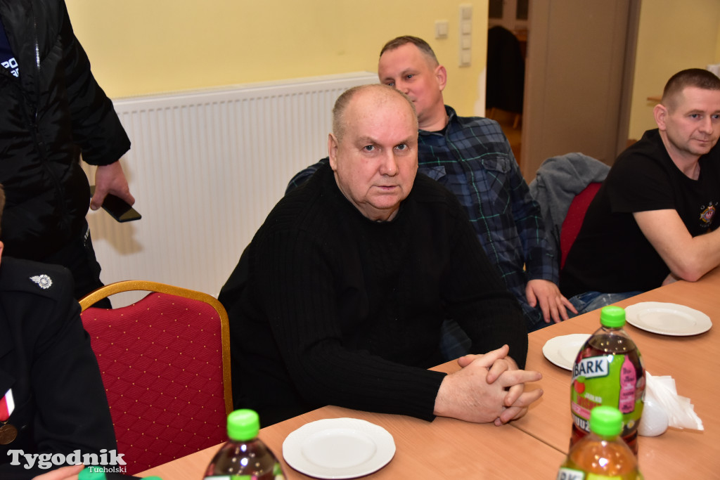 Druhny i druhowie z Lubiewa po zebraniu sprawozdawczo-wyborczym