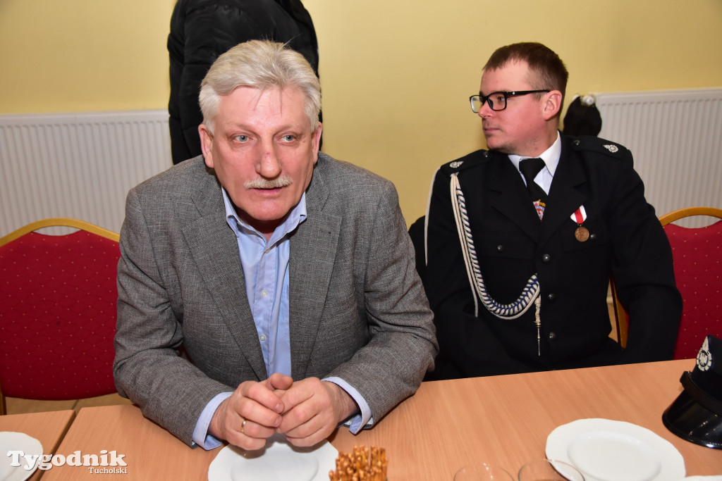 Druhny i druhowie z Lubiewa po zebraniu sprawozdawczo-wyborczym