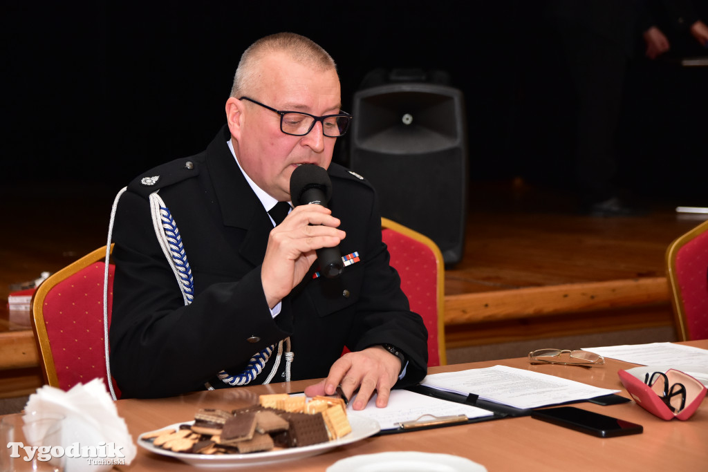 Druhny i druhowie z Lubiewa po zebraniu sprawozdawczo-wyborczym