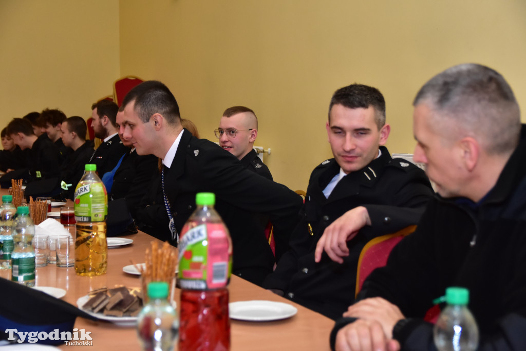 Druhny i druhowie z Lubiewa po zebraniu sprawozdawczo-wyborczym