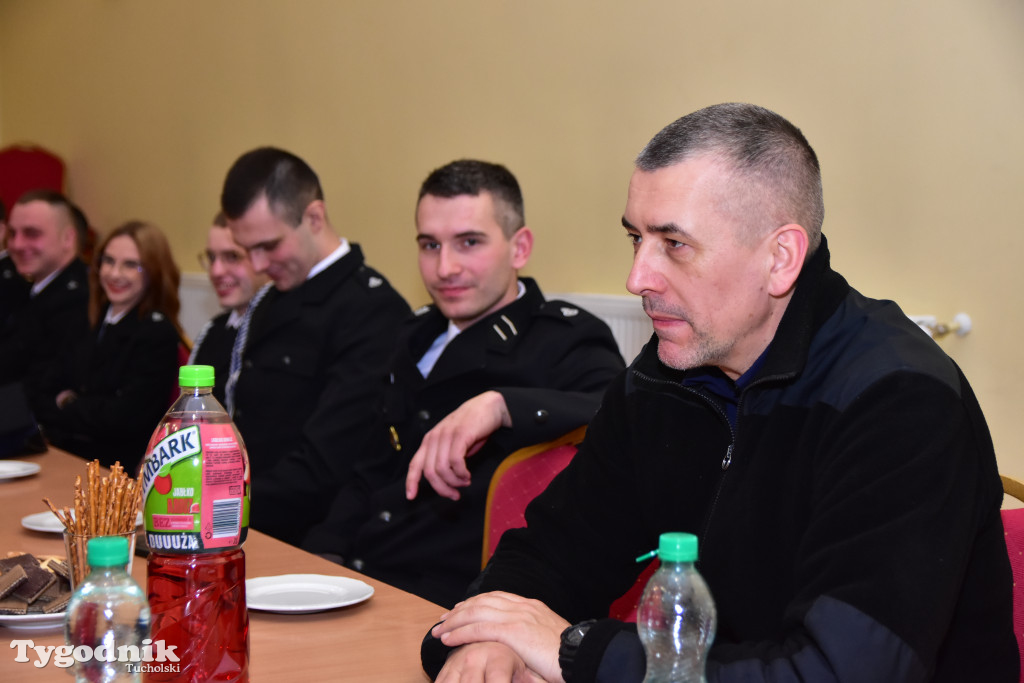 Druhny i druhowie z Lubiewa po zebraniu sprawozdawczo-wyborczym