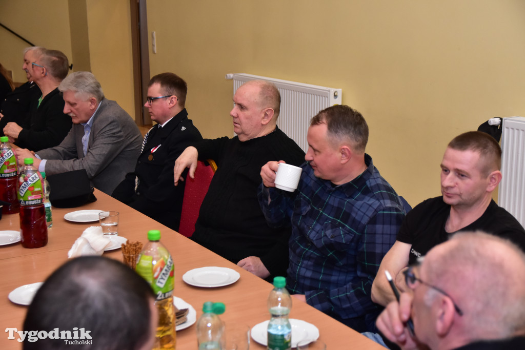 Druhny i druhowie z Lubiewa po zebraniu sprawozdawczo-wyborczym