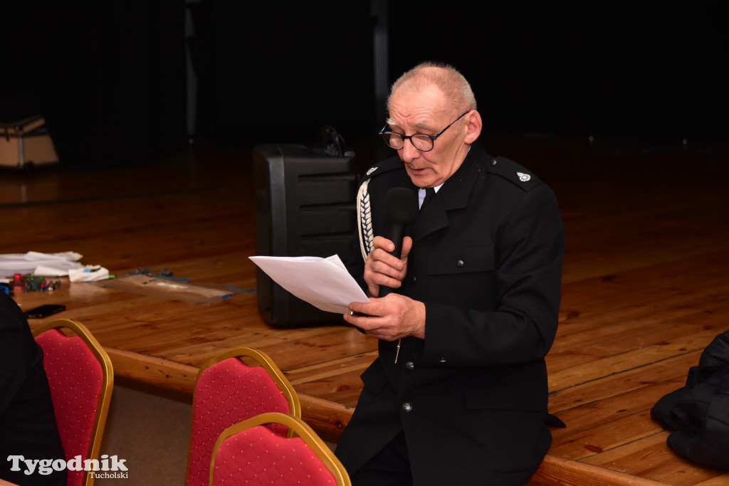 Druhny i druhowie z Lubiewa po zebraniu sprawozdawczo-wyborczym