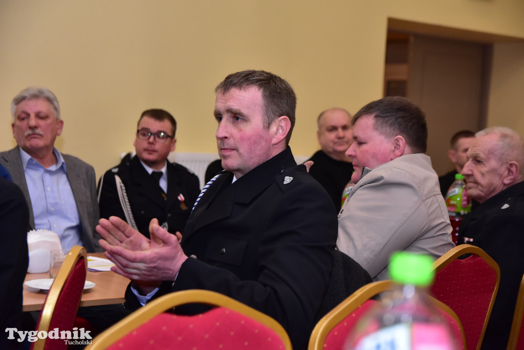 Druhny i druhowie z Lubiewa po zebraniu sprawozdawczo-wyborczym