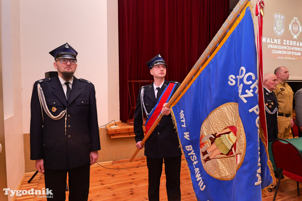 Zmiana prezesa! Jest nowy zarząd OSP Bysław