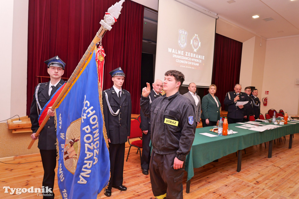 Zmiana prezesa! Jest nowy zarząd OSP Bysław