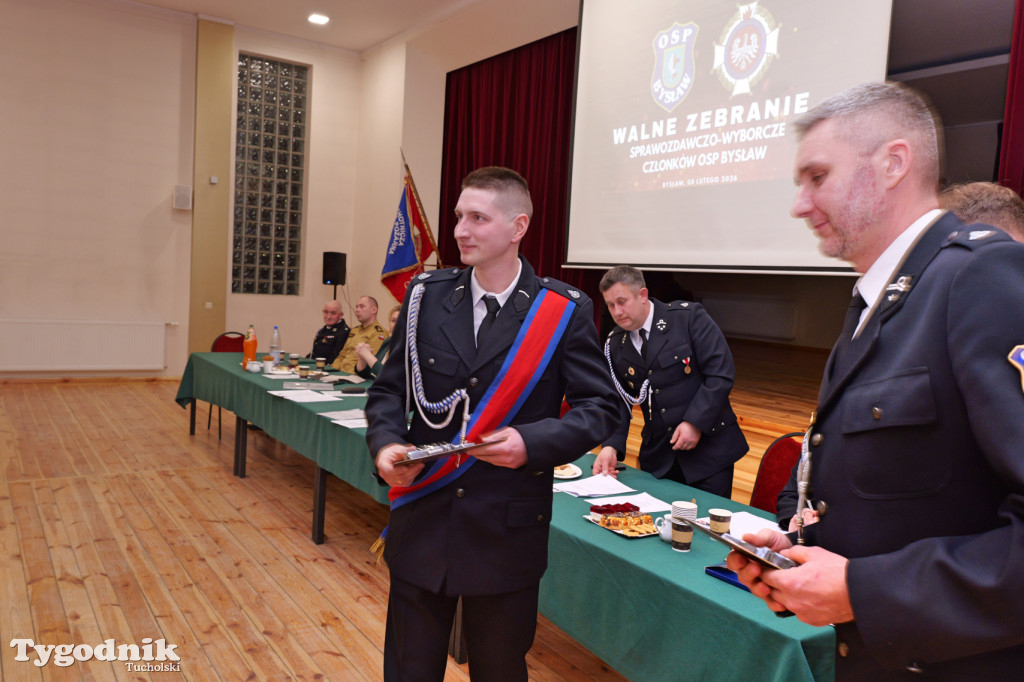 Zmiana prezesa! Jest nowy zarząd OSP Bysław