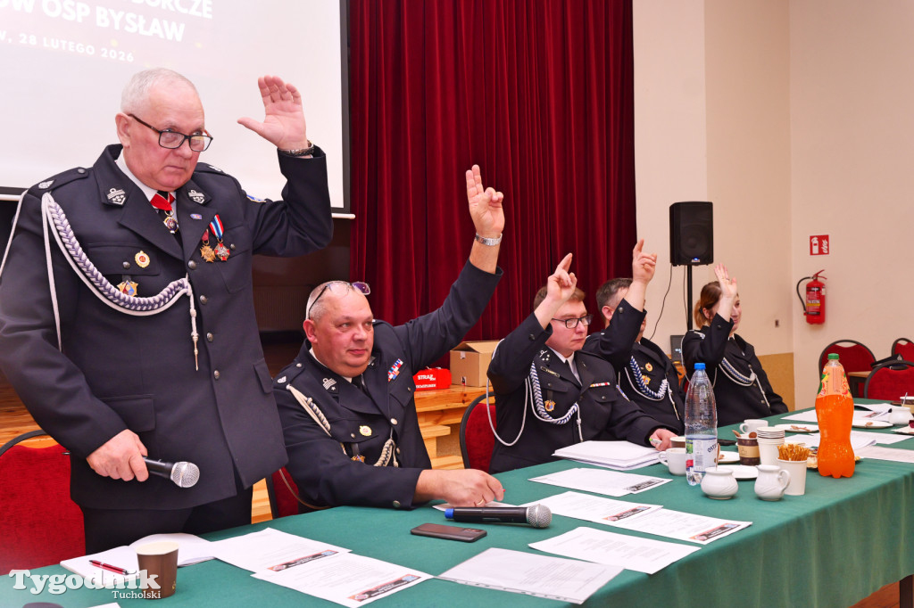 Zmiana prezesa! Jest nowy zarząd OSP Bysław