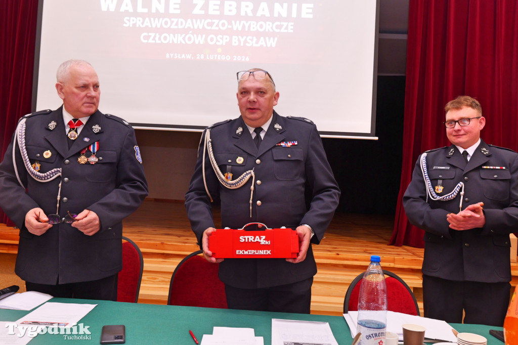 Zmiana prezesa! Jest nowy zarząd OSP Bysław