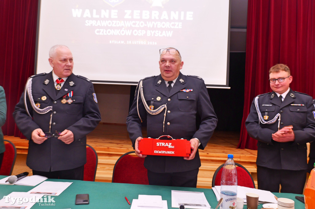 Zmiana prezesa! Jest nowy zarząd OSP Bysław