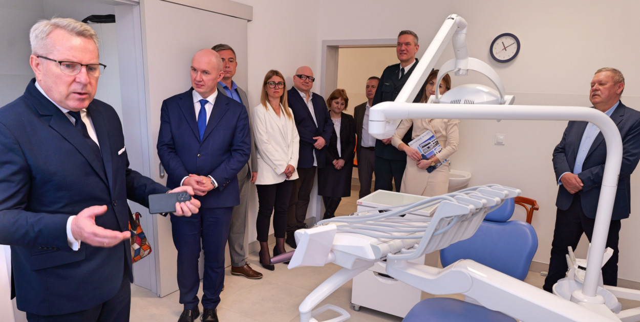 Ośrodek zdrowia w Kęsowie po rozbudowie