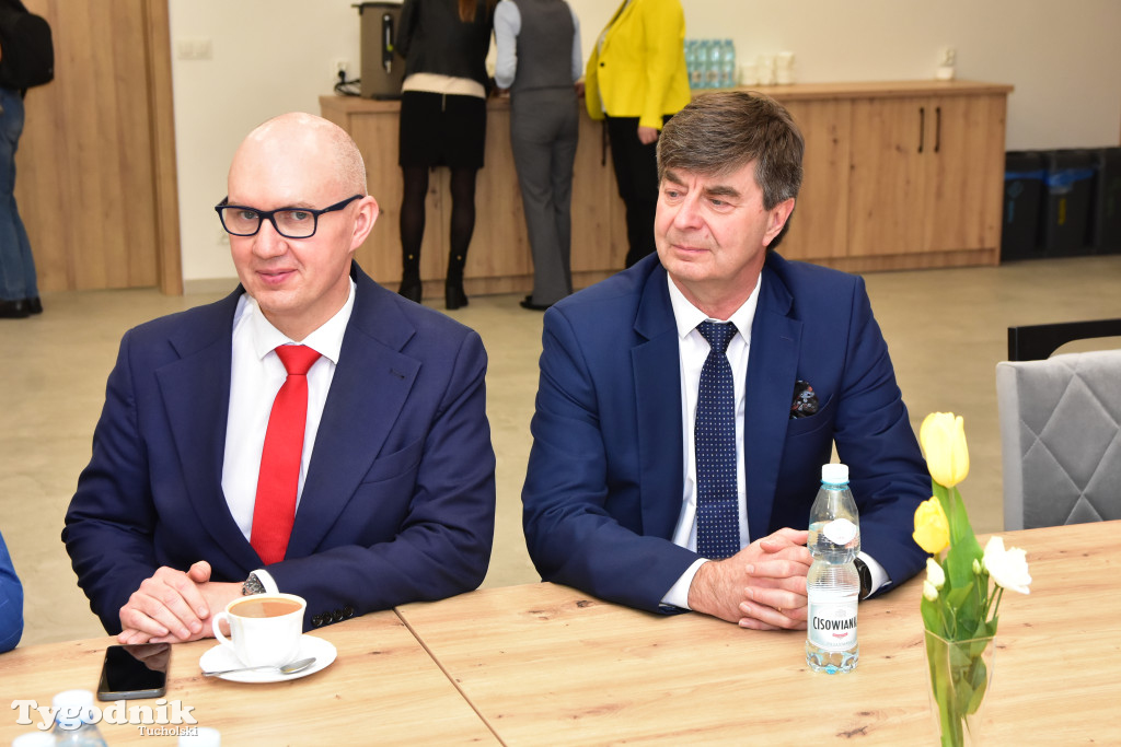 Wizyta wojewody Michała Sztybla w powiecie tucholskim. Rozmawiali o ochronie ludności i obronie cywilnej