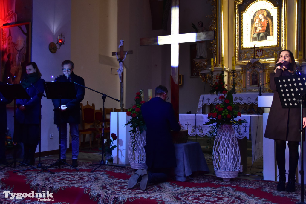 Spektakl pasyjny w Śliwicach cieszył się dużym zainteresowniem wiernych