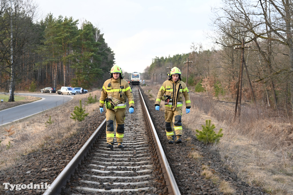 Wierzchucin: Bus wjechał pod pociąg