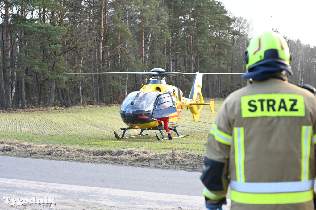 Wierzchucin: Bus wjechał pod pociąg