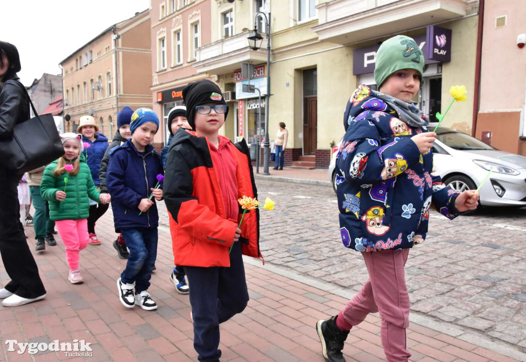 Uczniowie tucholskiej \