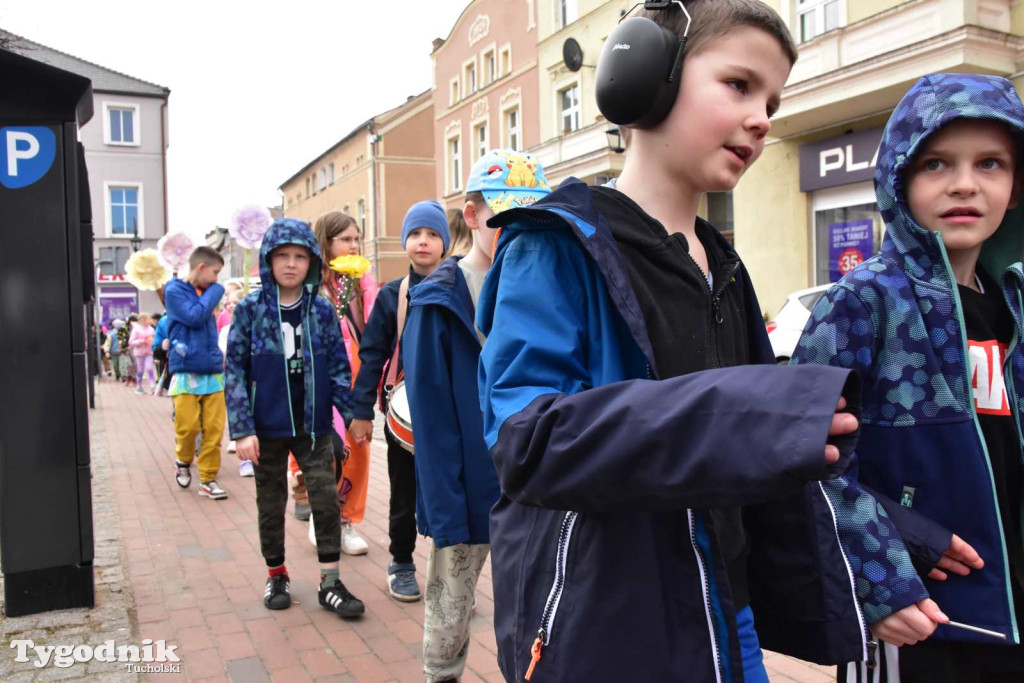 Uczniowie tucholskiej \