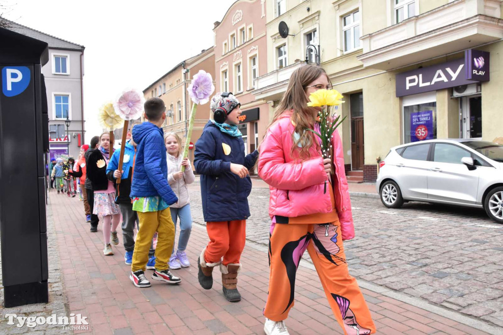 Uczniowie tucholskiej \