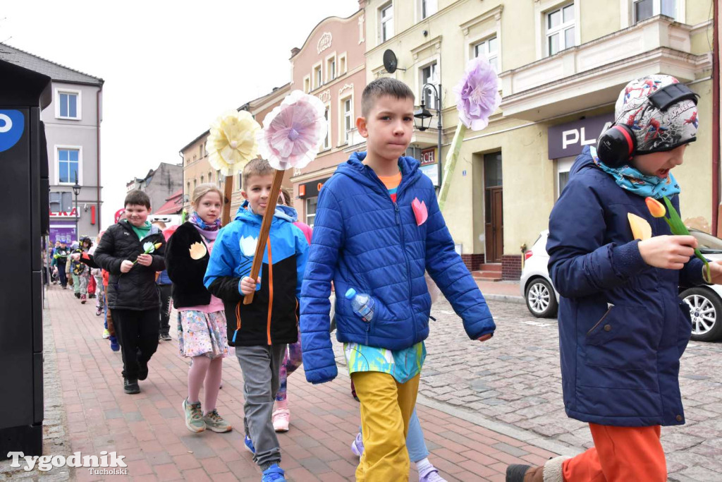 Uczniowie tucholskiej \