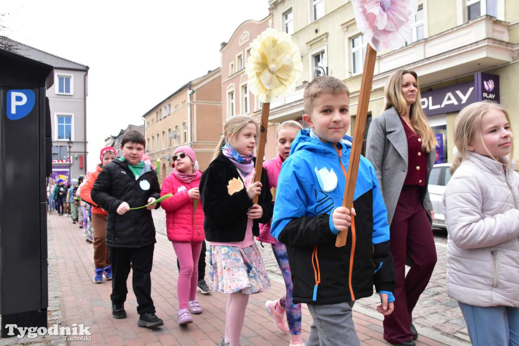 Uczniowie tucholskiej \
