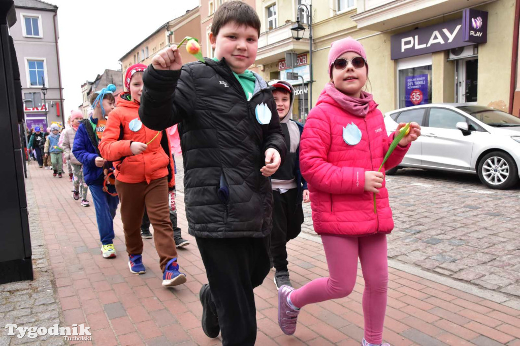 Uczniowie tucholskiej \
