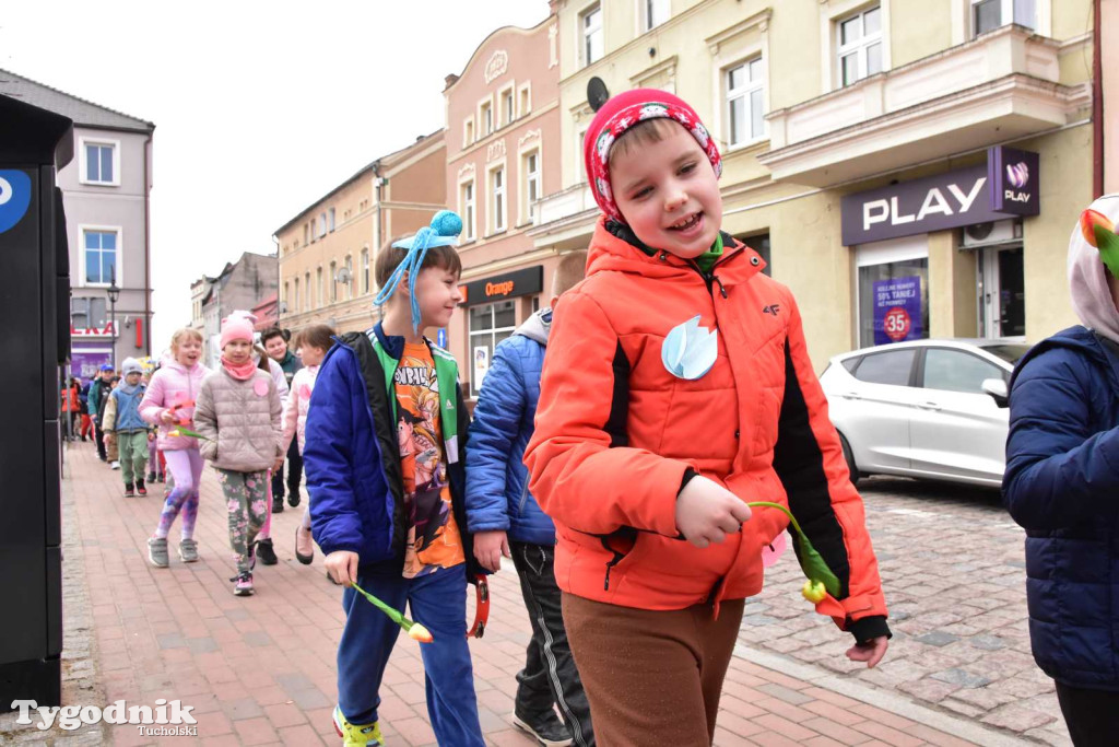 Uczniowie tucholskiej \