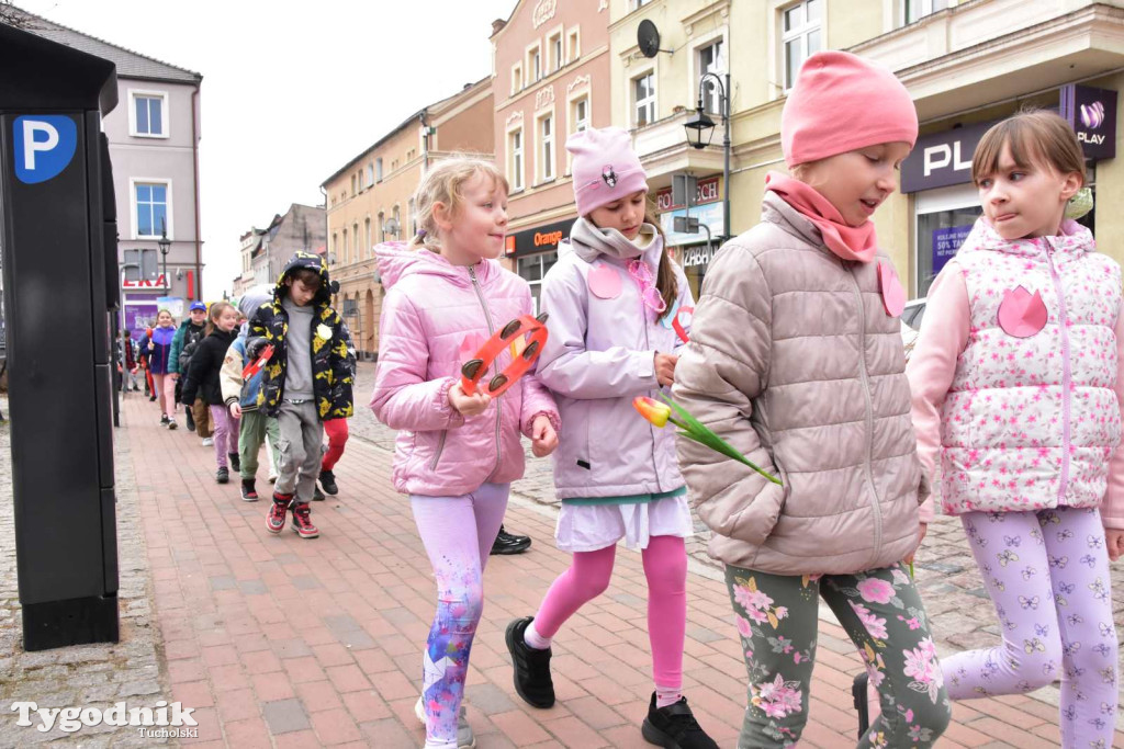 Uczniowie tucholskiej \