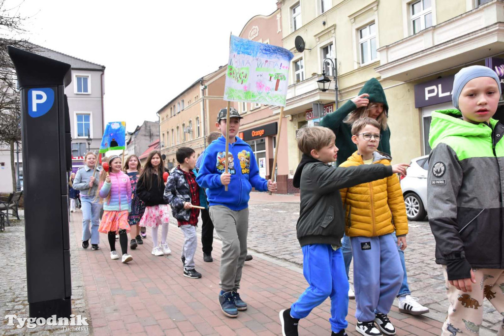 Uczniowie tucholskiej \