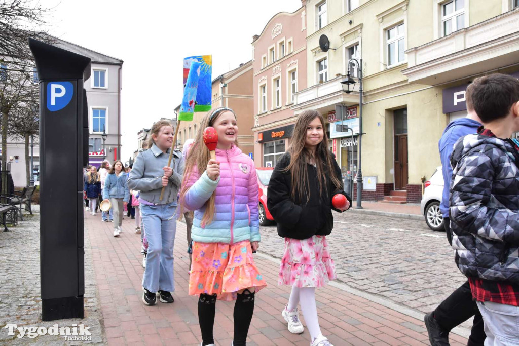 Uczniowie tucholskiej \