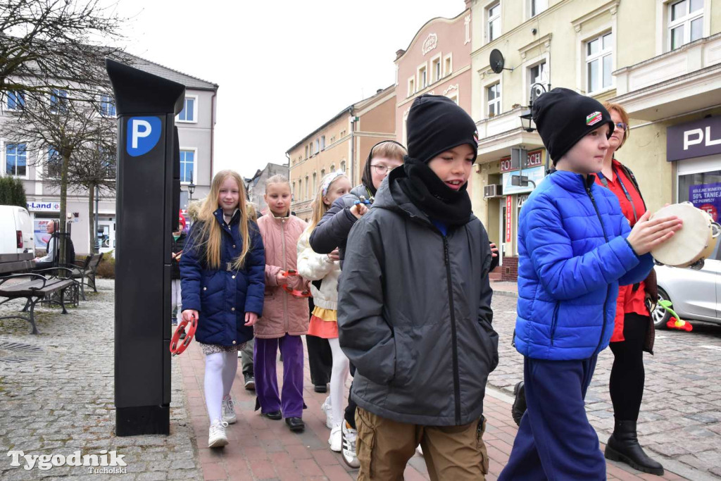 Uczniowie tucholskiej \