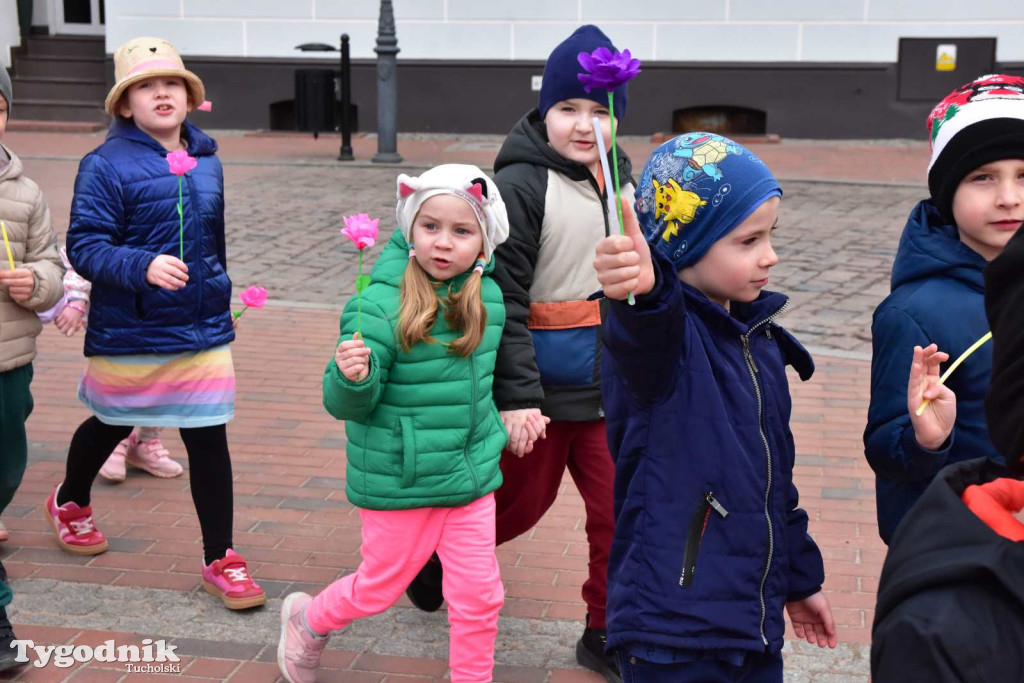 Uczniowie tucholskiej \