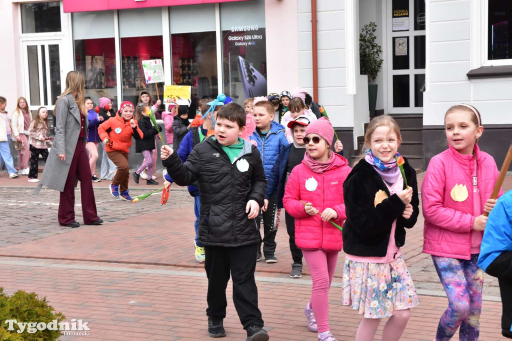 Uczniowie tucholskiej \