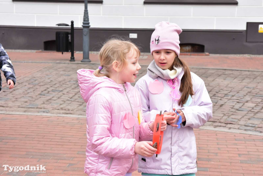 Uczniowie tucholskiej \