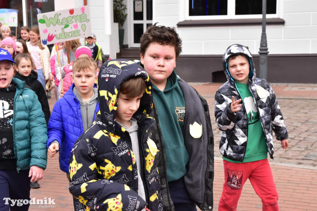 Uczniowie tucholskiej \