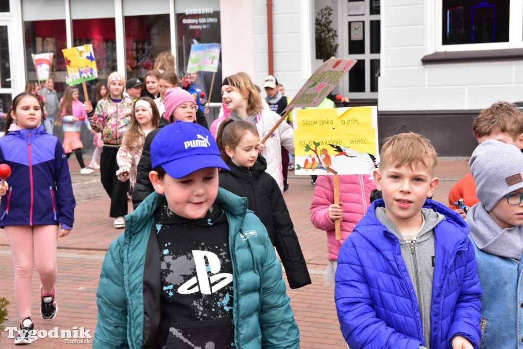 Uczniowie tucholskiej \