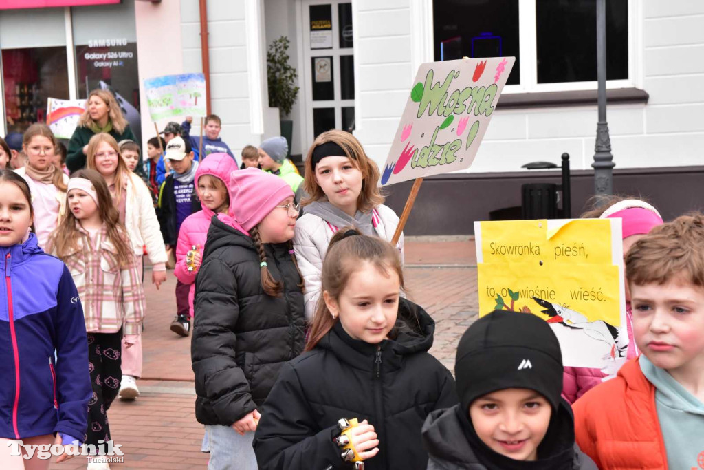 Uczniowie tucholskiej \