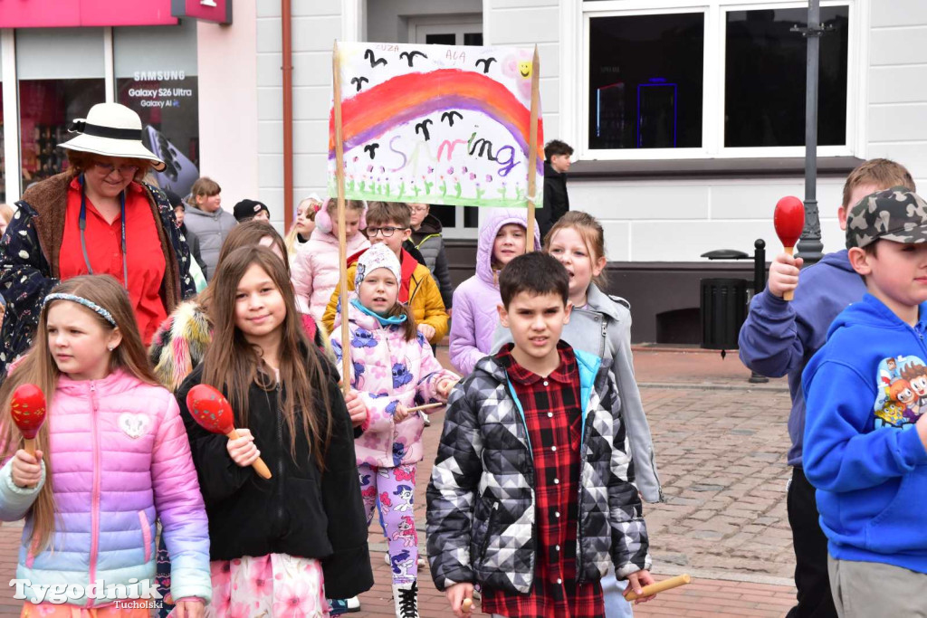 Uczniowie tucholskiej \