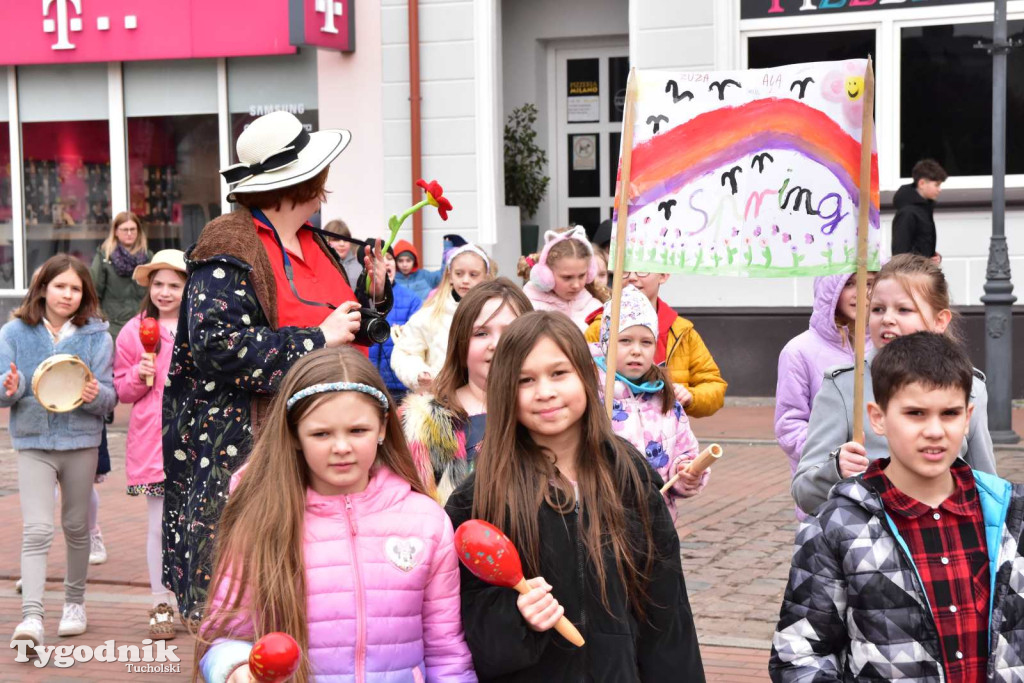 Uczniowie tucholskiej \