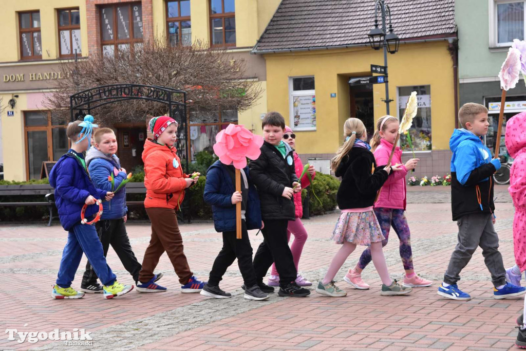 Uczniowie tucholskiej \