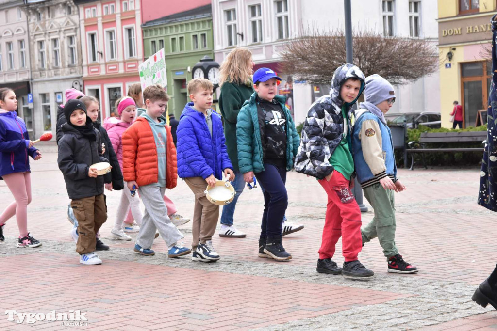 Uczniowie tucholskiej \