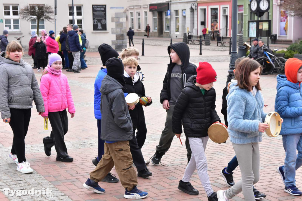 Uczniowie tucholskiej \